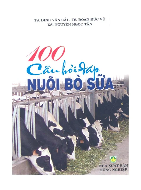 [Sách] 100 Câu Hỏi Đáp Nuôi Bò Sữa