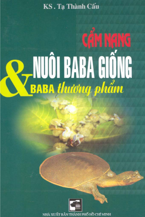[Sách] Cẩm nang nuôi BaBa giống và BaBa thương phẩm