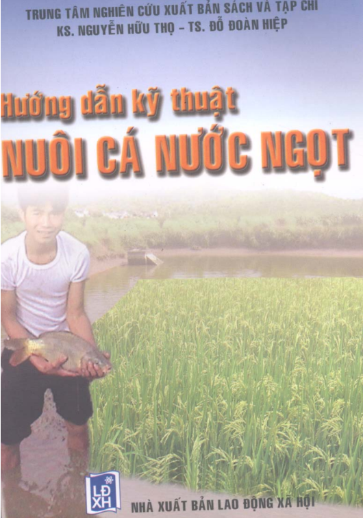 [Sách] Hướng dẫn kỹ thuật NUÔI CÁ NƯỚC NGỌT