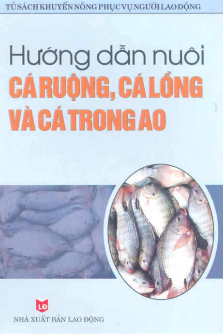 [Sách] Hướng dẫn nuôi cá ruộng, cá lồng và cá trong ao